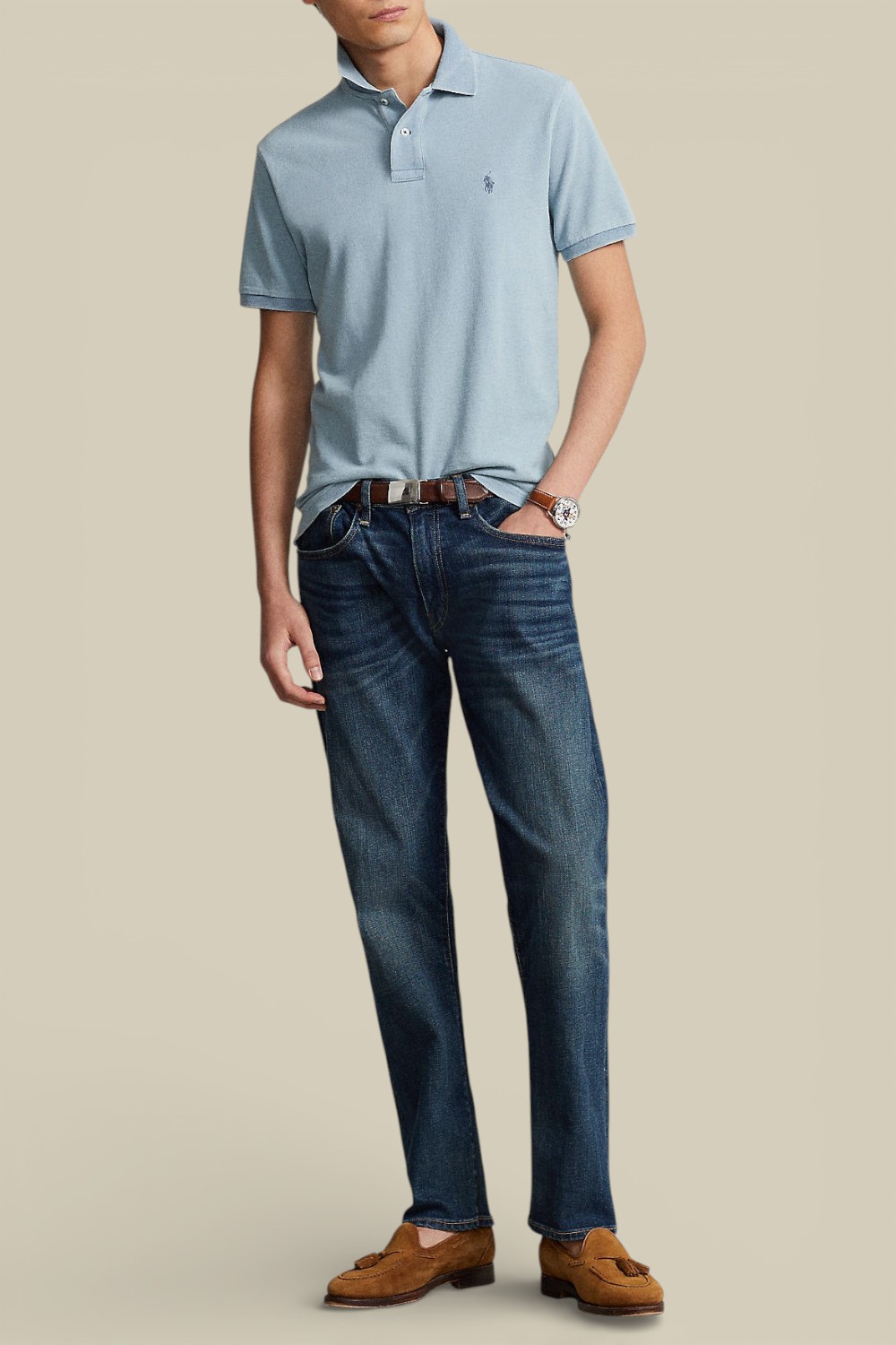 תמונת כל הלוק של חולצות פולו שרוול קצר